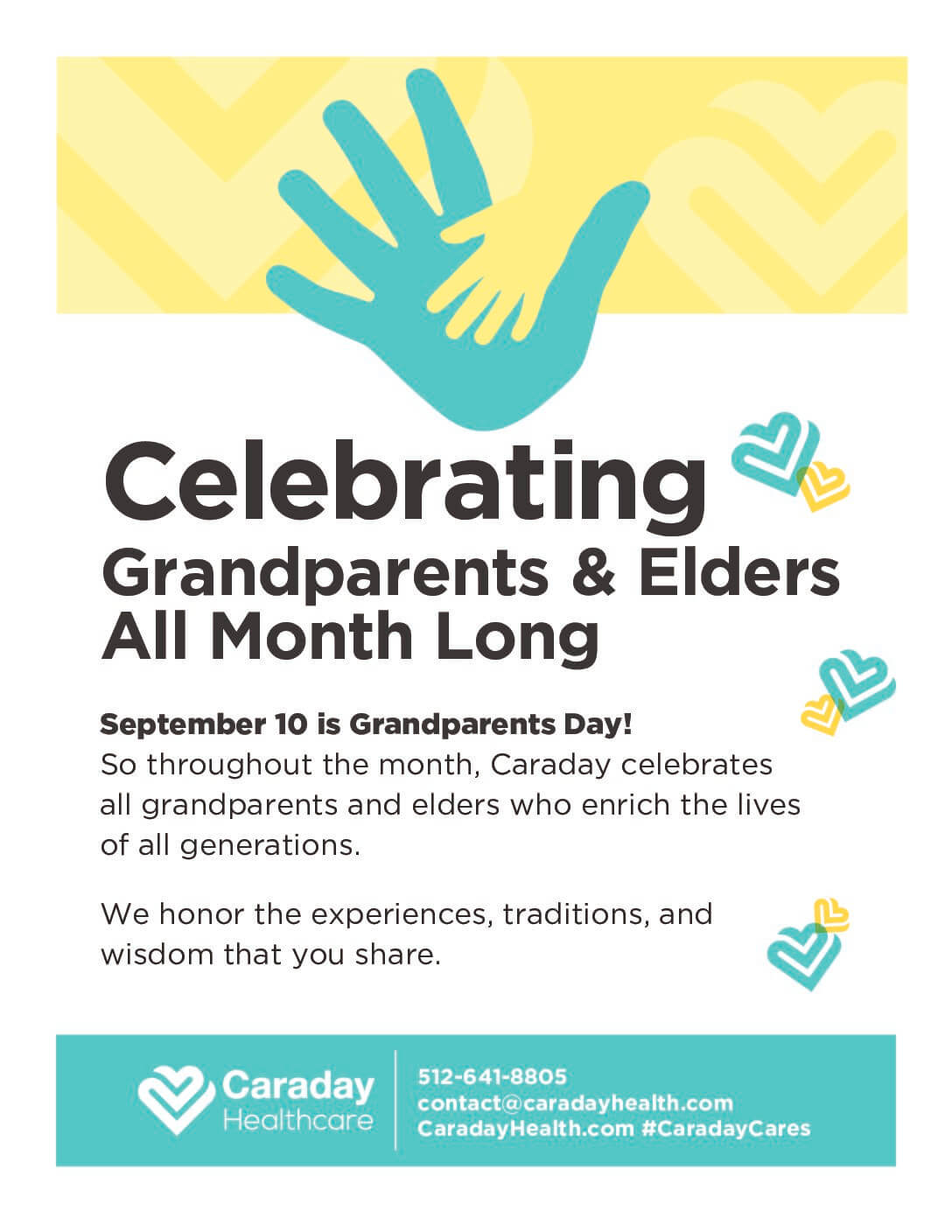 Celebrating Grandparents & Elders All Month Long