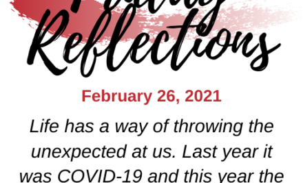 Friday Reflections – February 26, 2021