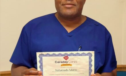 Hearthstone’s, Mohamadu Adamu was nominated for the First Quarter 2026 Caraday Cares Award!