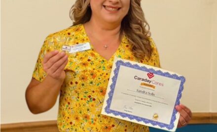 Hearthstone’s, Sandra Solis was nominated for the First Quarter 2026 Caraday Cares Award!