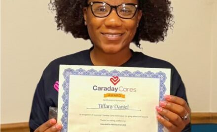Hearthstone’s, Tiffany Daniel was nominated for the First Quarter 2026 Caraday Cares Award!