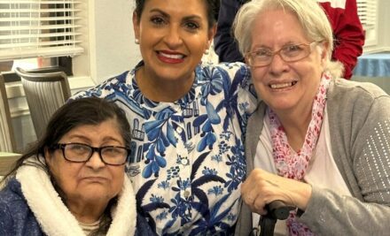 Mayor Paulette Guajardo Visits Caraday of Corpus Christi during Nursing Home Week