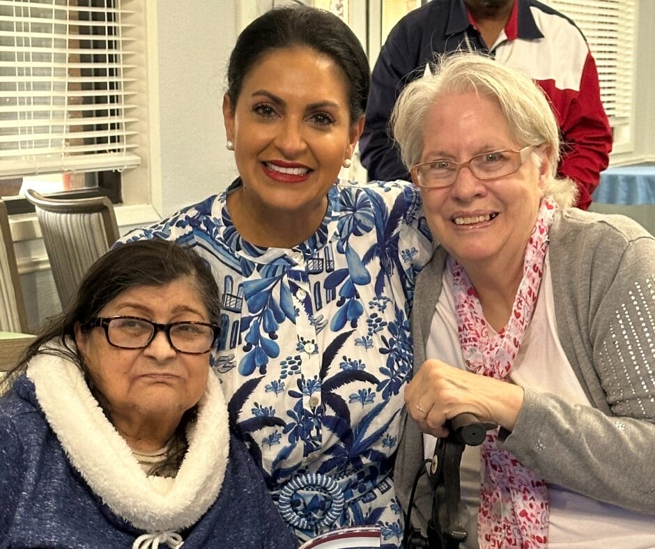 Mayor Paulette Guajardo Visits Caraday of Corpus Christi during Nursing