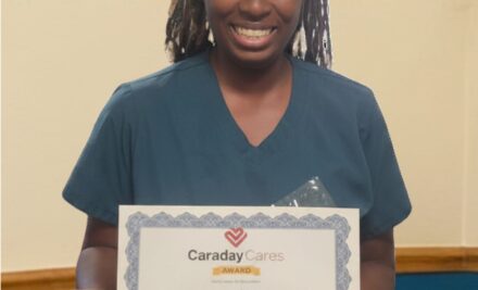 Trinity’s, Mary Washington was nominated for the First Quarter 2026 Caraday Cares Award!