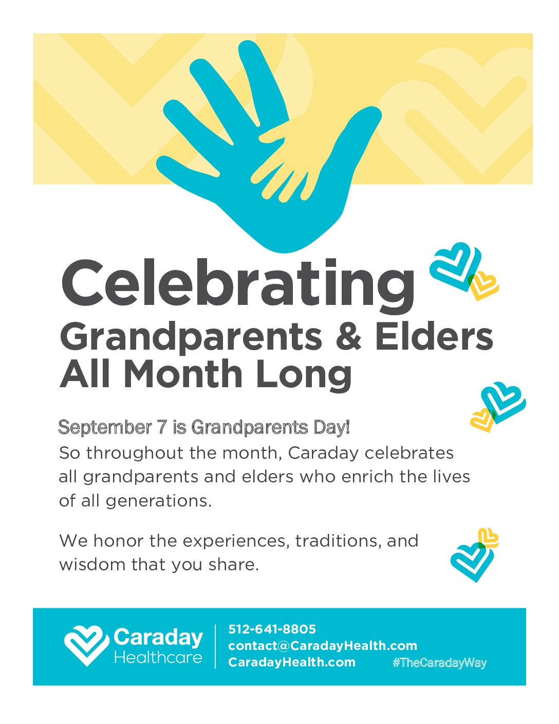 Celebrating Grandparents & Elders All Month Long