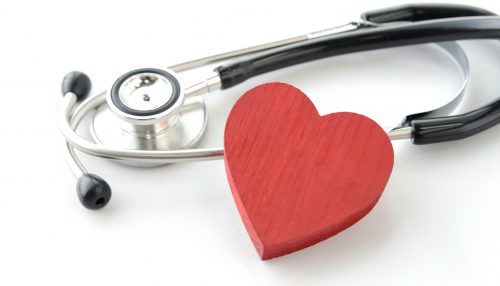 Heart object and stethoscope